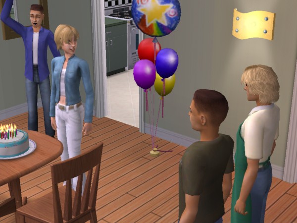 Ferris looks at George