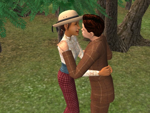 Samuel kisses Cecily