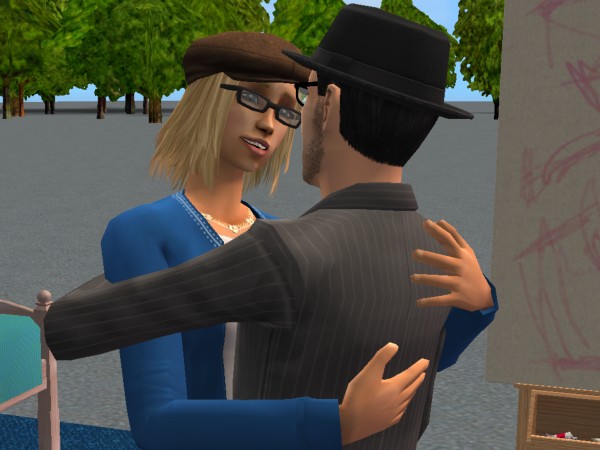 The happy couple
