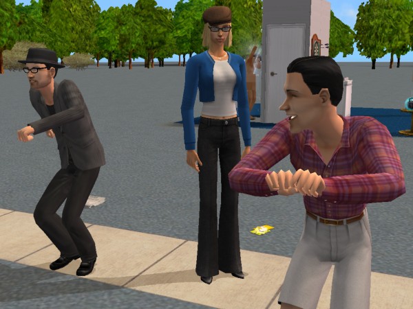 Simon and Kennedy dance