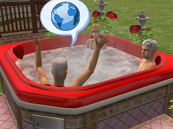 Hot tubbing with the profs