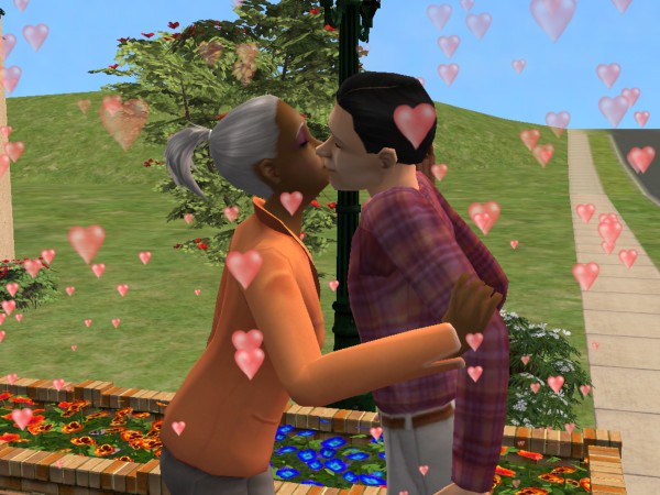 Kiara's first kiss