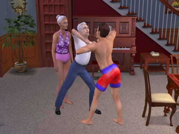 Leo dances with Liam