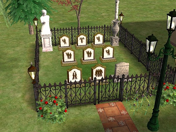 The family cemetery