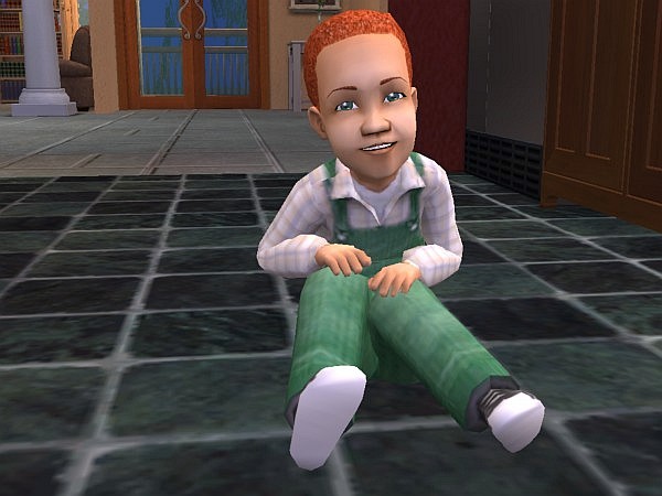 Parker as a toddler